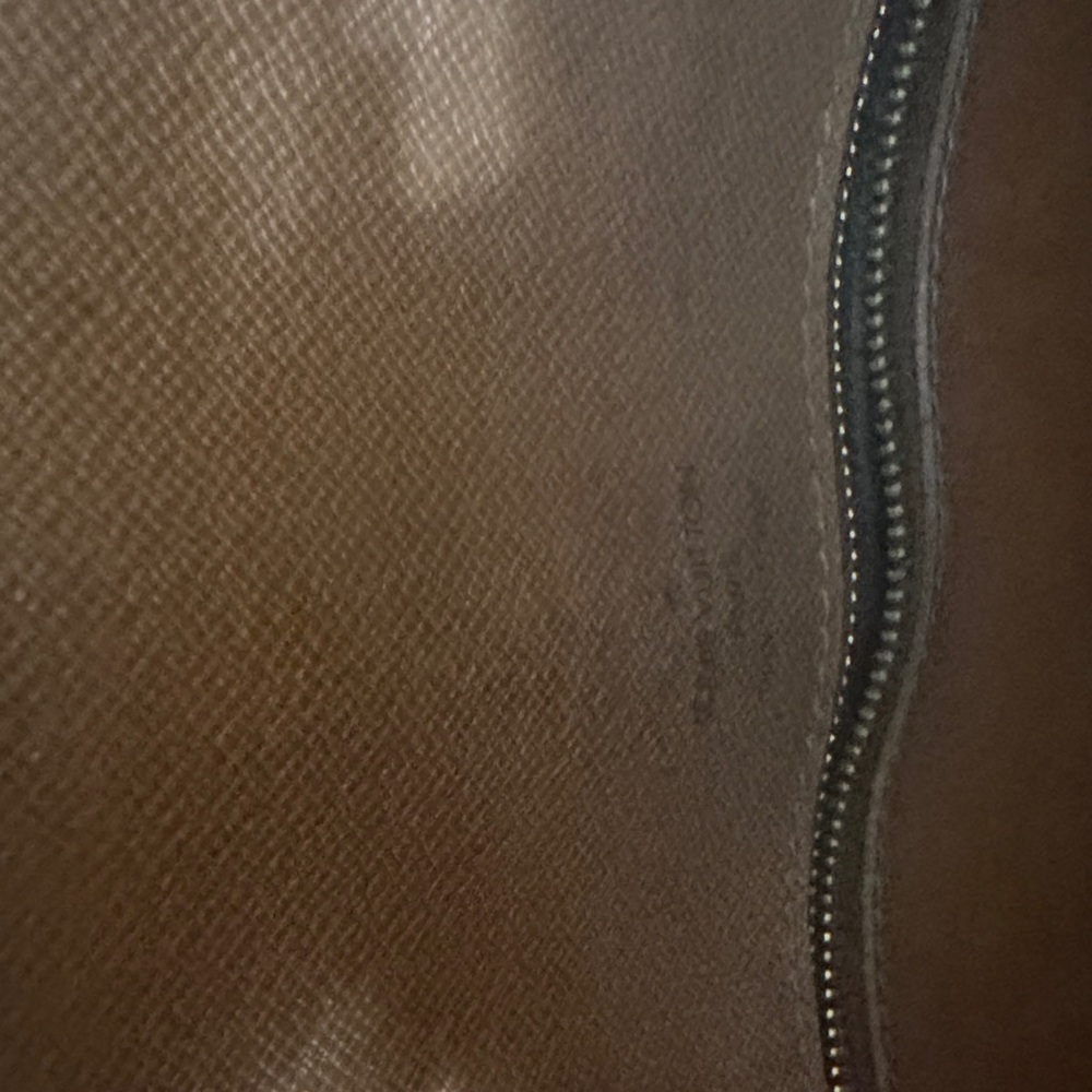 Authentic Vintage Louis Vuitton Brown Monogram Deauville Shoulder Bag - Picture 6 of 13